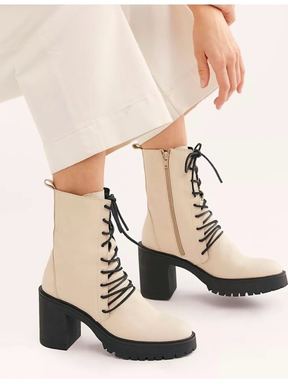 Free People Dylan Lace-Up Boots